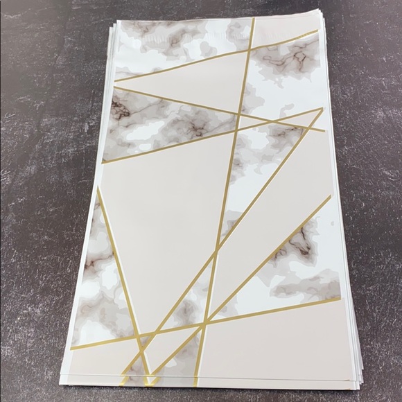 25 6X9 Poly Mailers Marble Shipping Envelopes PRICE IS FIRM - Picture 7 of 7